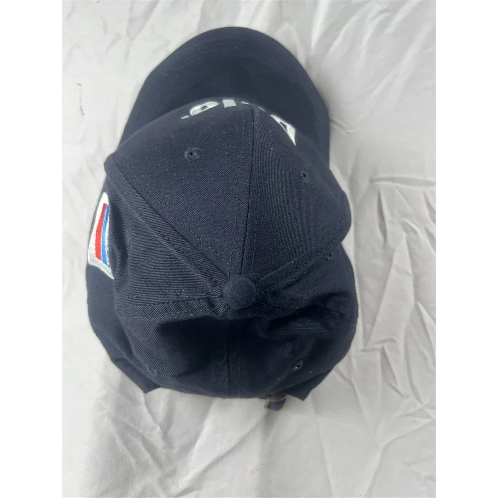 Blue Chevron Delo Trucker Style Hat‎ Strap Back